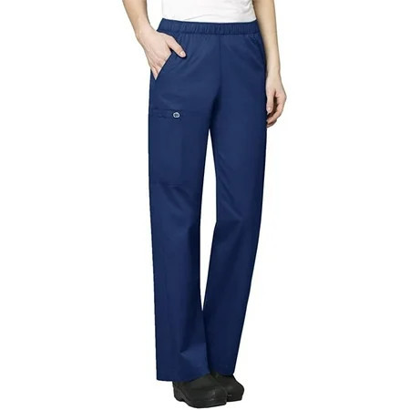 WonderWink Womens Wonderwork Pull-On Cargo Scrub Pant | Walmart (US)