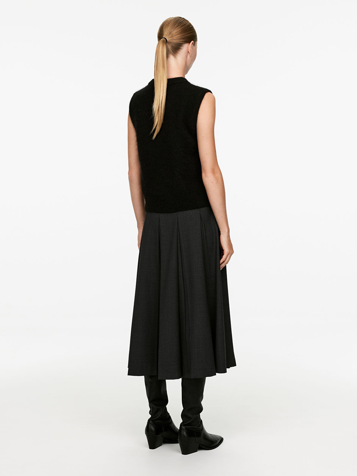 Alpaca-Wool Blend Vest | Arket UK