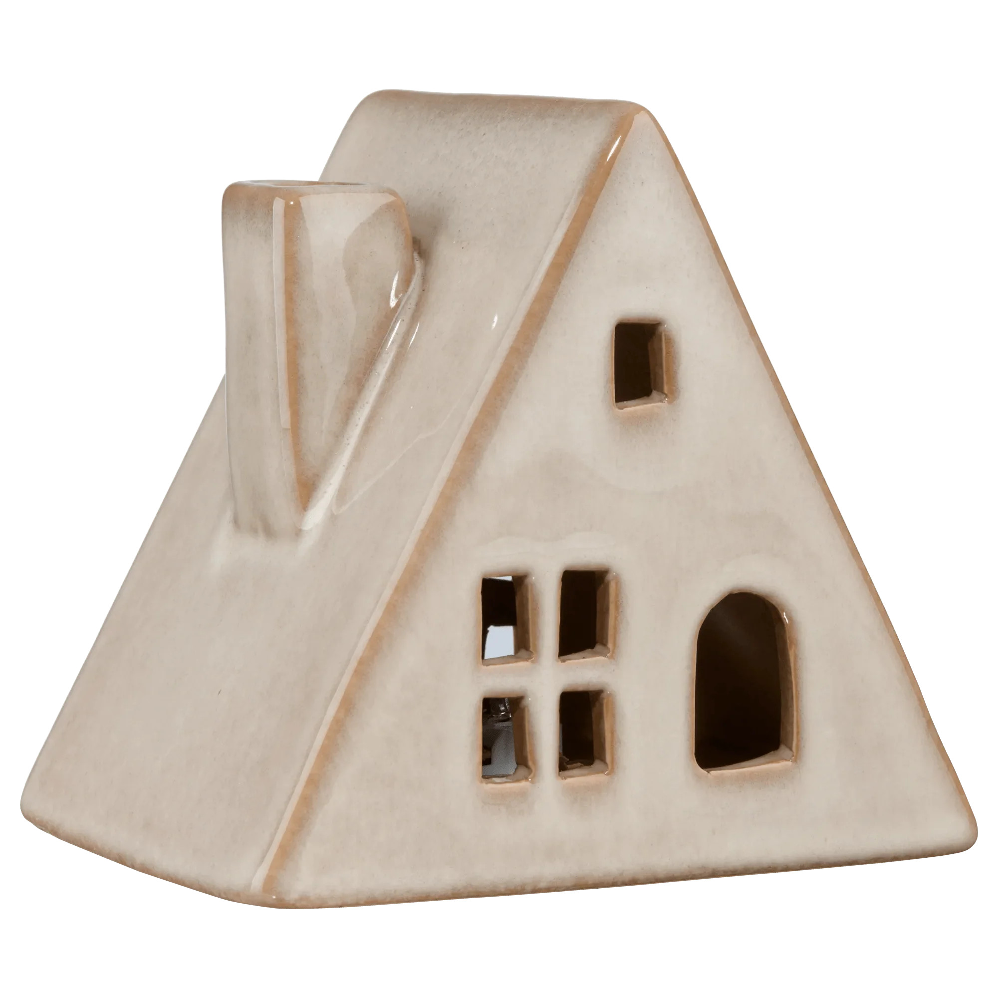 LED Ceramic Triangle House | Bouclair