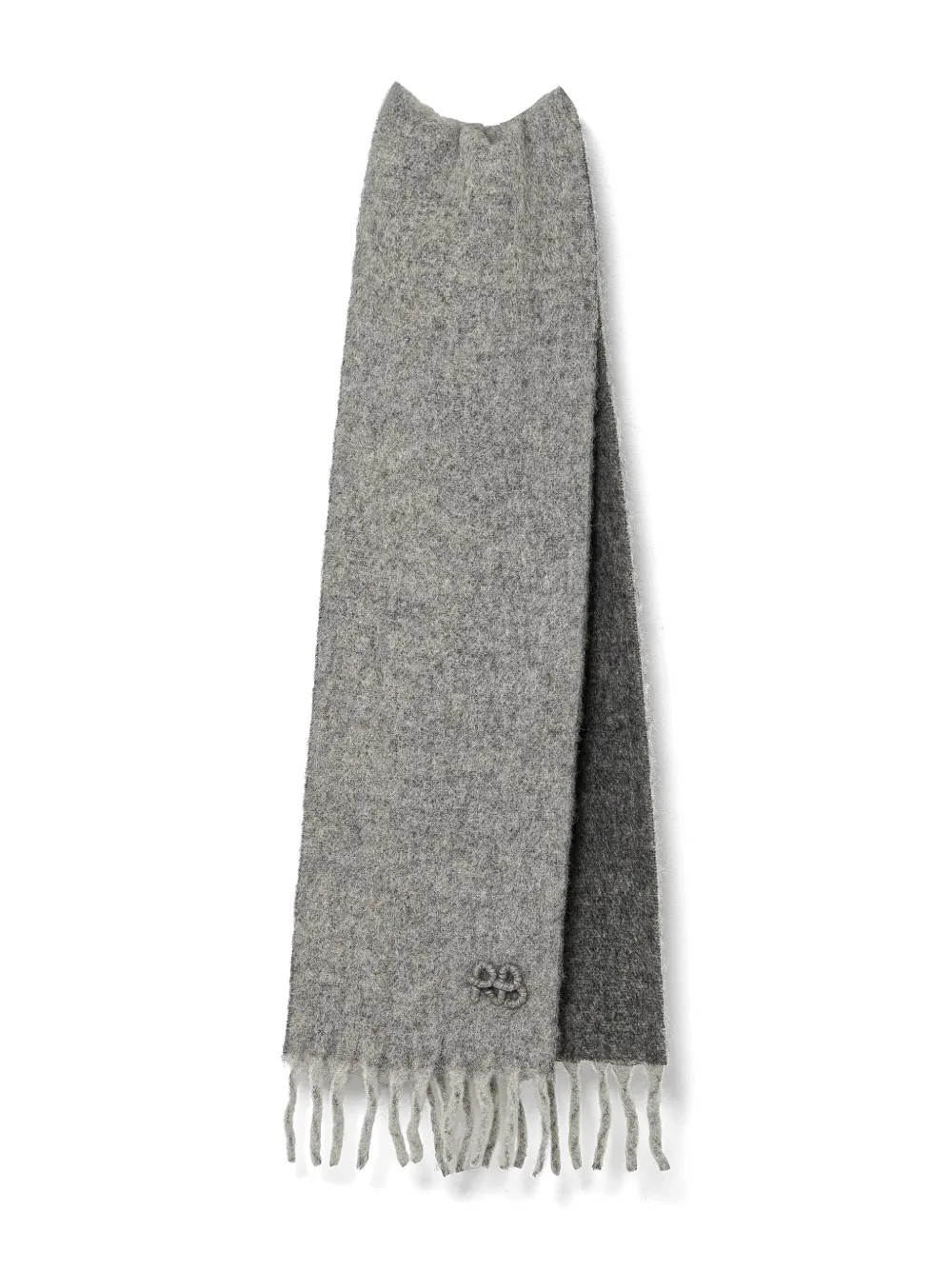 Ruslan Baginskiy logo-embroidered Scarf  | Grey | FARFETCH SK | Farfetch Global