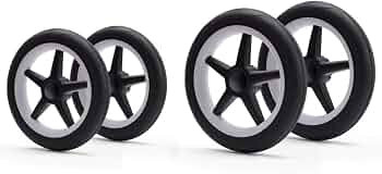 Bugaboo Donkey 3 Foam Wheels Replacement Set (4 Wheels) - Compatible with Donkey & Donkey2 - Whit... | Amazon (US)