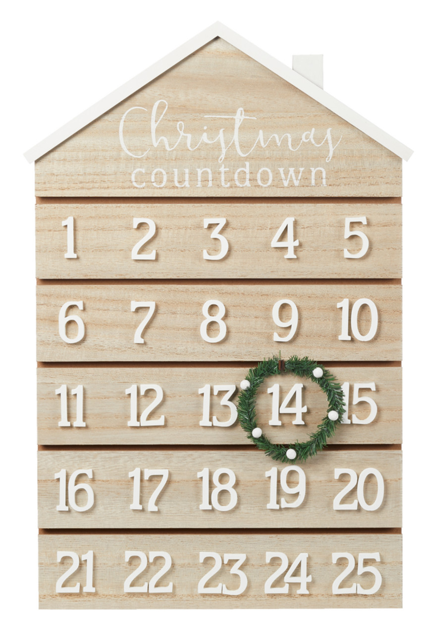 CANVAS Wooden Advent Calendar, Standing | Canadian Tire