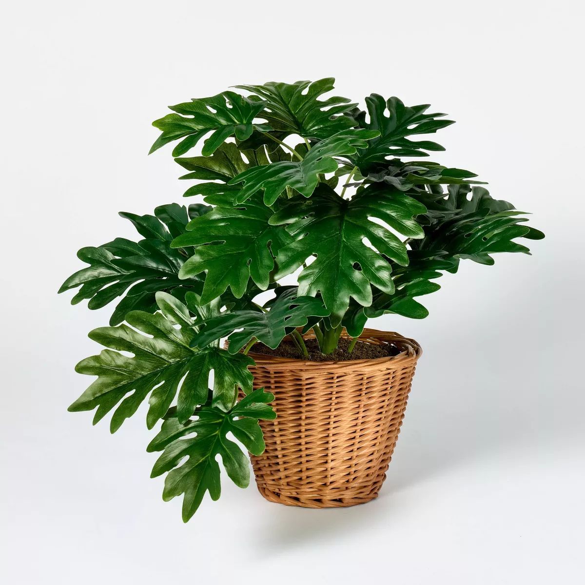 Philodendron Decorative Plant in Basket - Threshold™ designed with Studio McGee | Target