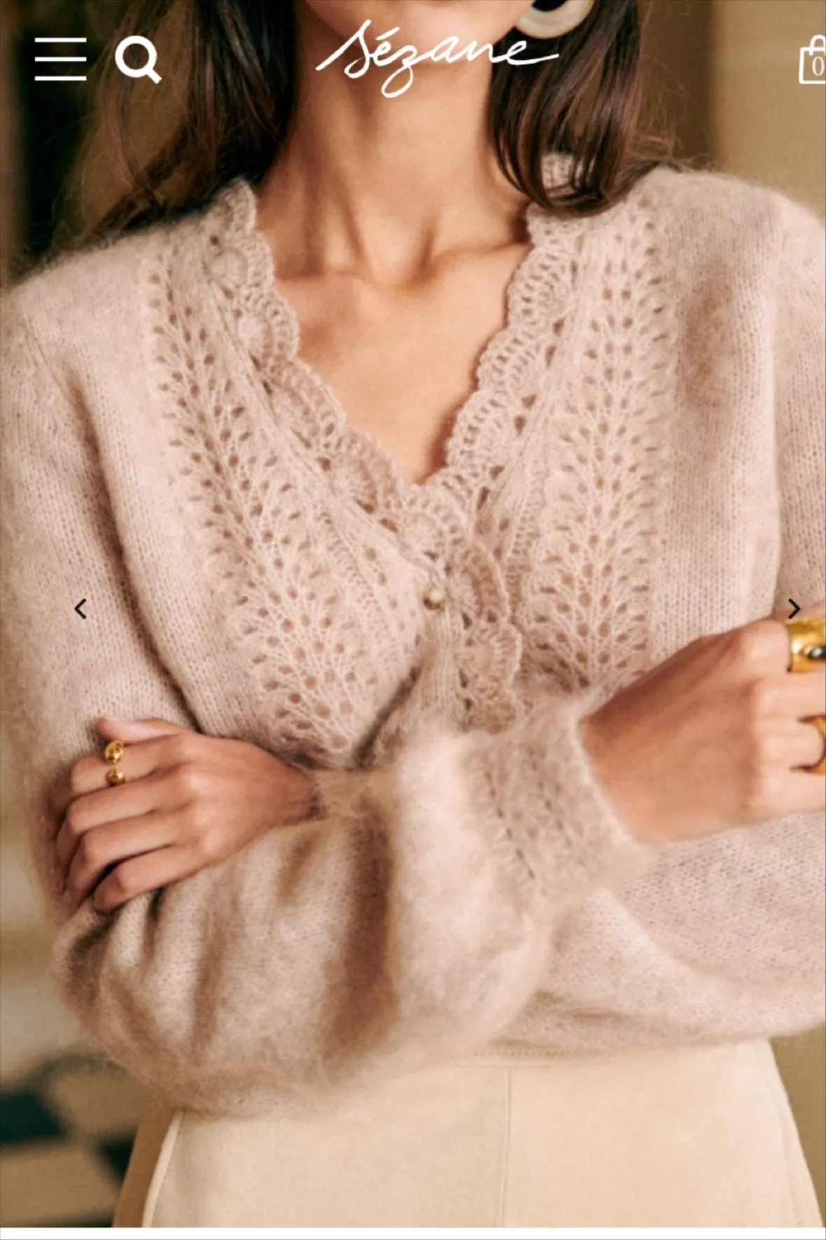 Angelie Cardigan - Light Beige - … curated on LTK