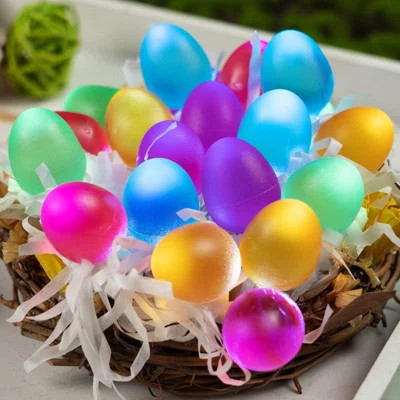 Easter Decorations Easter Egg Ornaments 10Ft 30 Leds Fairy Lights Battery Operated With Remote String Lights For Outdoor Bedroom Party Holiday Home Sp | Wayfair North America