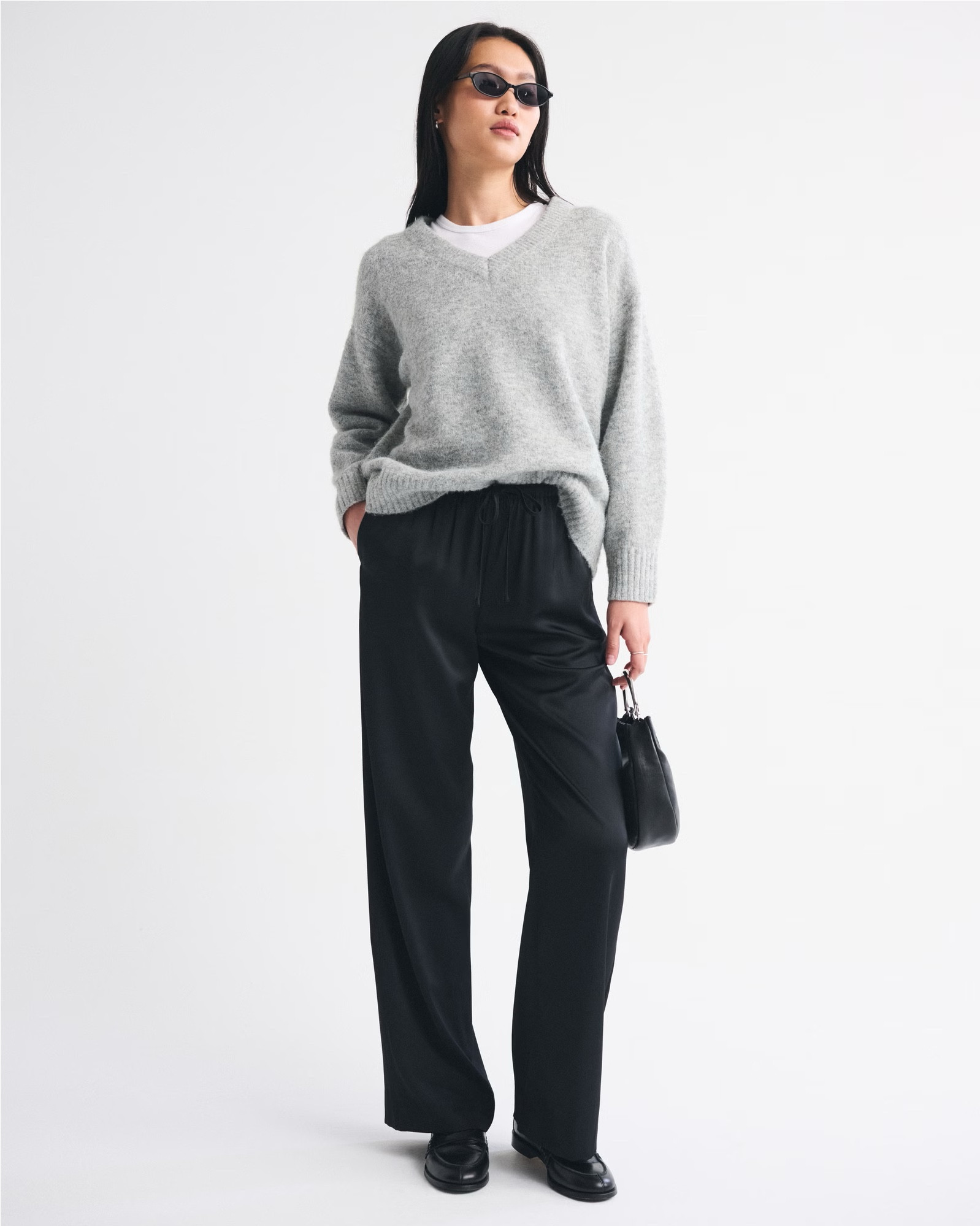 Restock of the Abercrombie black satin trousers
15% off for members 

#LTKfestive #LTKwinter #LTKuk