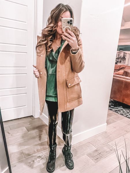 Commando leggings and combat boots. New anthem 🥵 great New Year’s Eve outfit idea  

#LTKtravel #LTKHoliday #LTKstyletip
