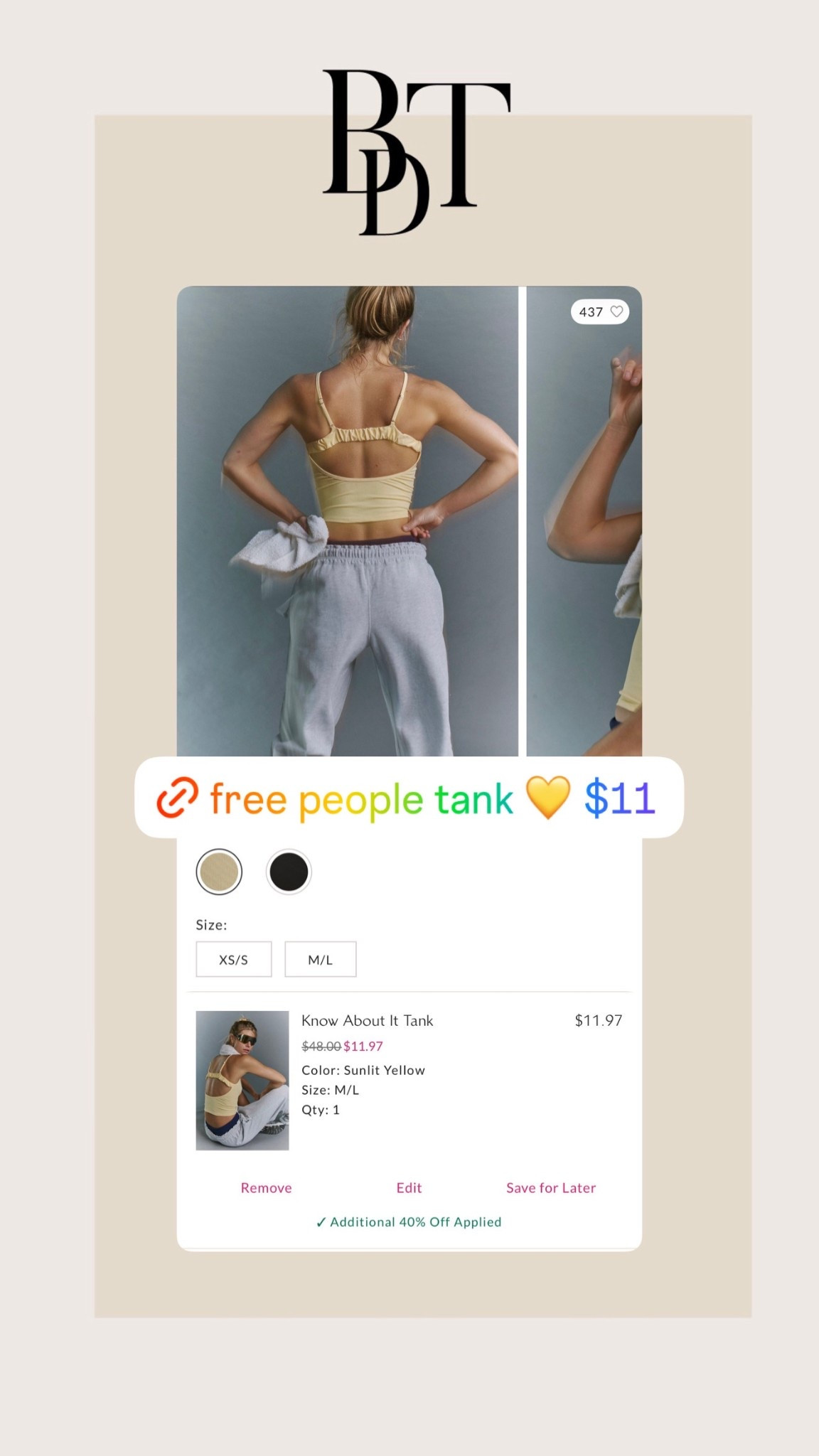 Free People workout tank for $11!? One of each please! 

#LTKgrwm #LTKGiftGuide #LTKHoliday