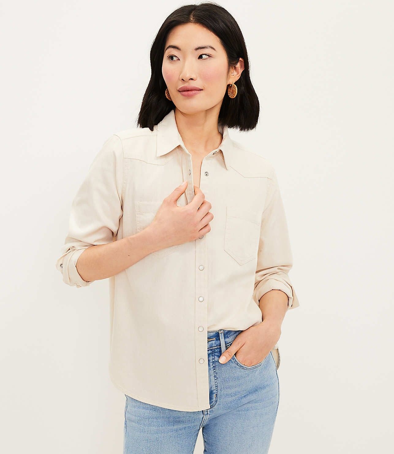 Western Shirt | LOFT