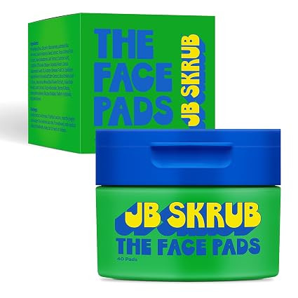 JB SKRUB The Face Pads - Kids, Tween Boys & Teens Acne Cleansing Pads for Cool Confidence - Say G... | Amazon (US)