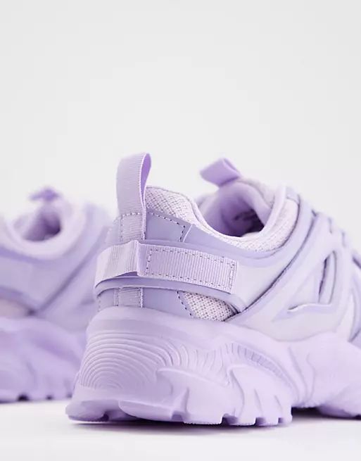 ASOS DESIGN Dazed chunky sneakers in lilac | ASOS (Global)