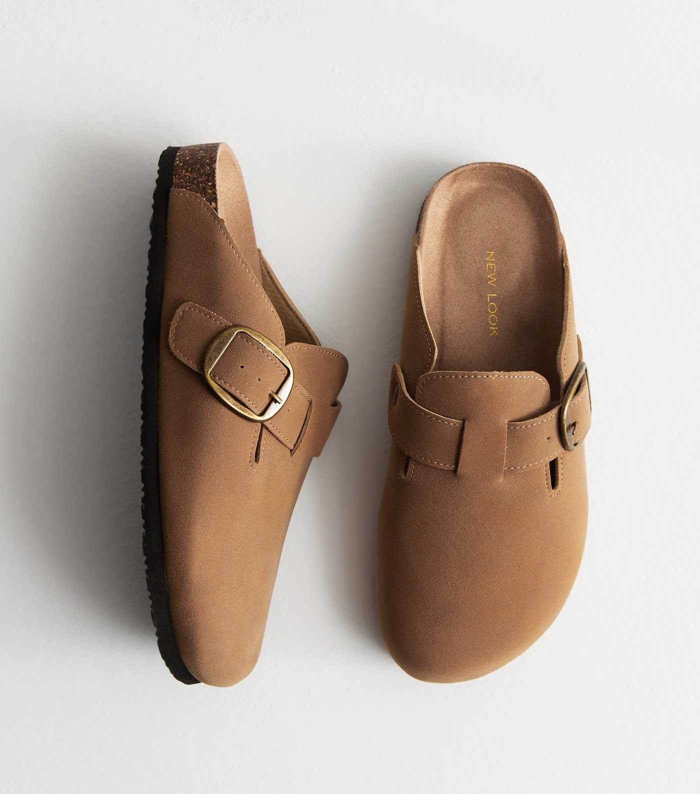 Tan Suedette Mules | New Look | New Look (UK)