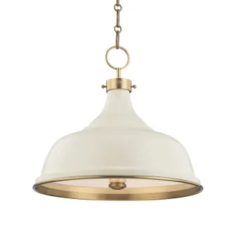 Painted No.1 3 Light 18" Wide Pendant | Build.com, Inc.