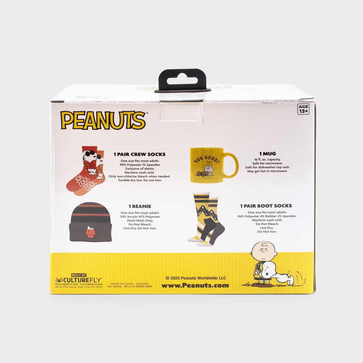 Special Thanks Men's Snoopy Holiday Bundle Socks - 6-12 | Target