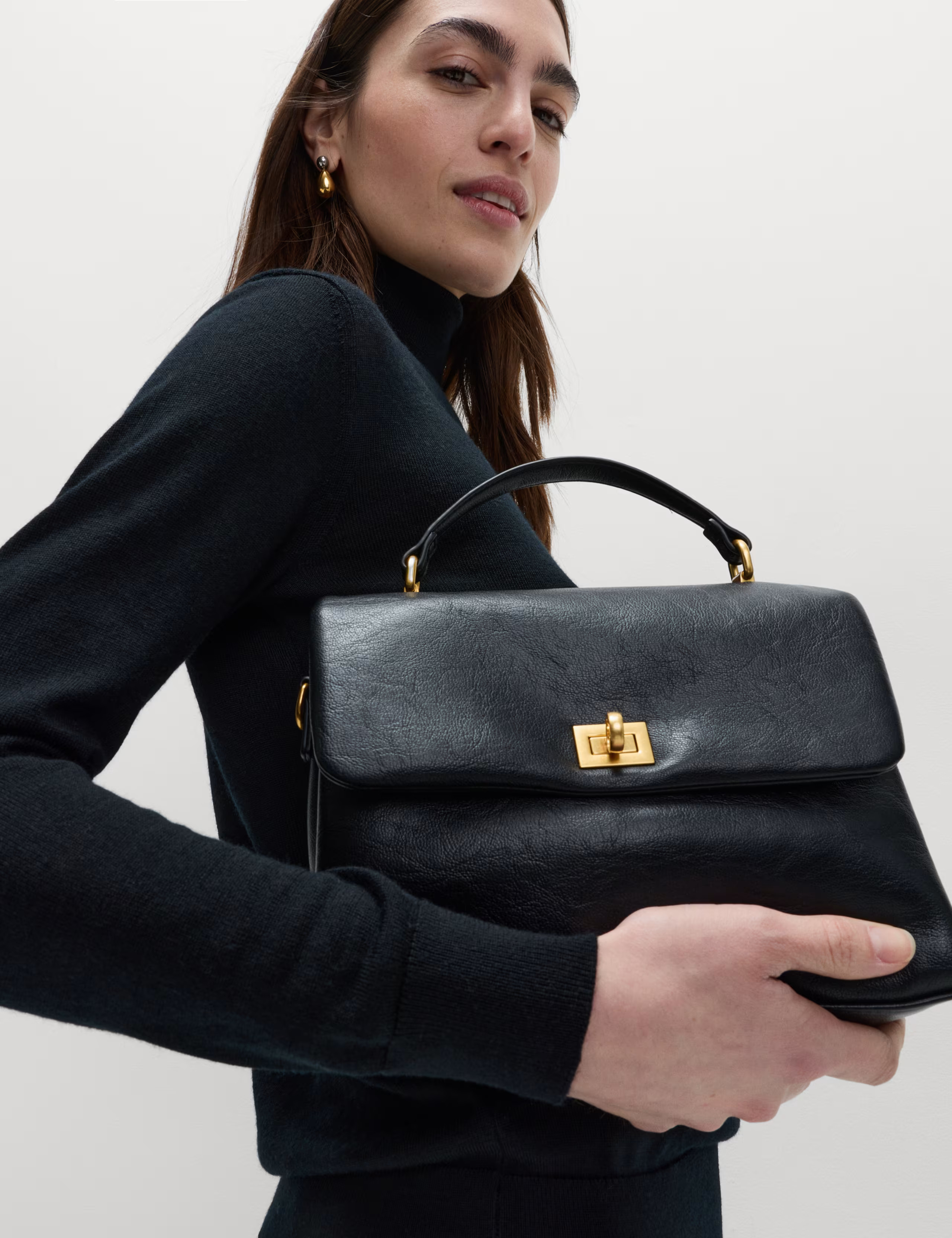 Faux Leather Puffy Cross Body Bag | Marks & Spencer (UK)