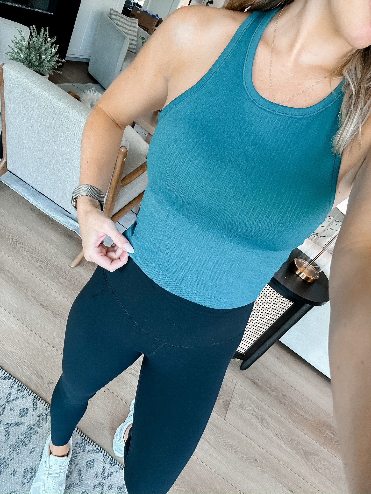 Amazon activewear outfit! // I’m wearing a small in top and xs in leggings. I love how supportive the top is and the leggings have amazing compression! 

#LTKStyleTip #LTKFitness