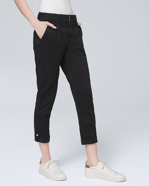 Mid-Rise Pret-A-Pedi Crop Pants | White House Black Market