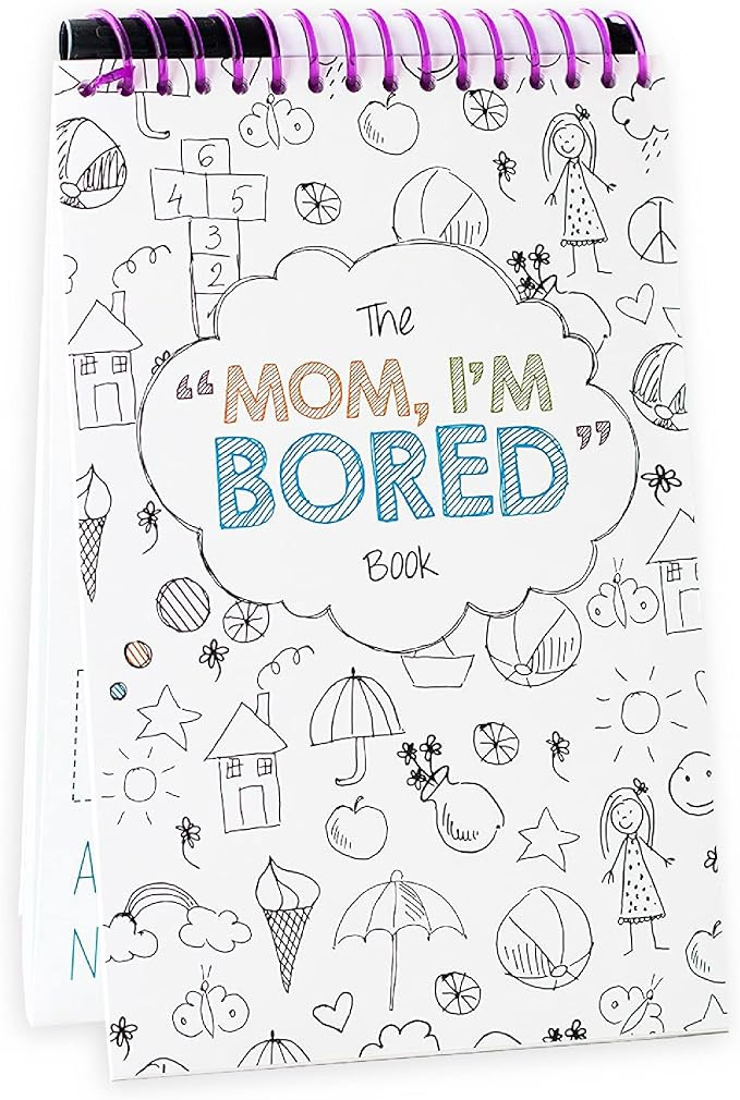 Amazon.com: Squirrel Products Mom, I'm Bored Children's Activity Book - Fun for Kids Ages 3 Years... | Amazon (US)