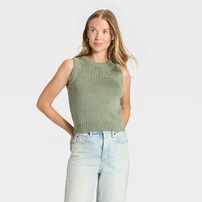 Women's Sweater Tank Top - Universal Thread™ | Target