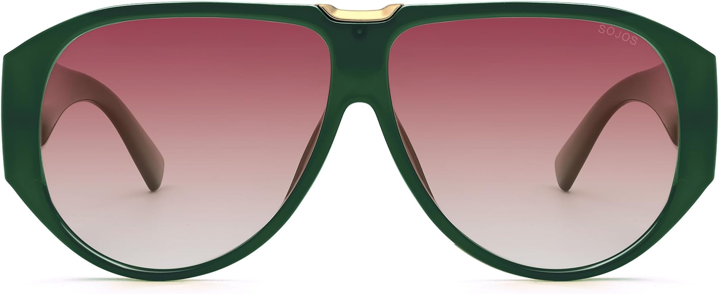 SOJOS Oversized Aviator Sunglasses Polarized Womens Mens Retro Trendy Vintage Big Square Shield S... | Amazon (US)