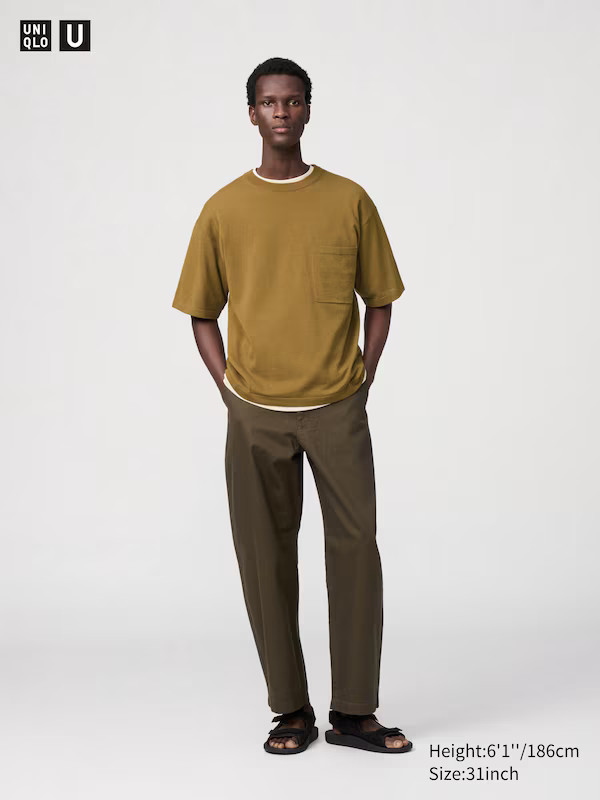 Wide Chino Trousers | UNIQLO (UK)