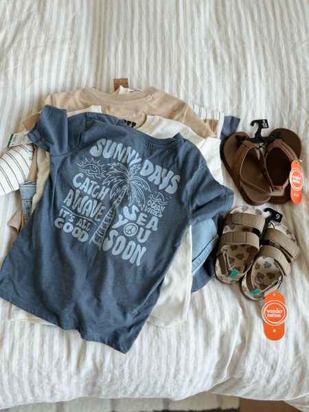 #walmartpartner Refreshed Addison’s clothes for summer! We found everything on @walmartfashion. I love the graphic tees and Addison picked out these cute sandals. Linked our finds here! Includes toddler and big kid sizes! #walmartfashion

#LTKFindsUnder50 #LTKKids #LTKBaby