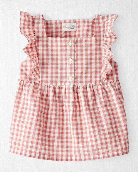 Toddler Gingham Top Made With Organic Cotton | Carter's Inc