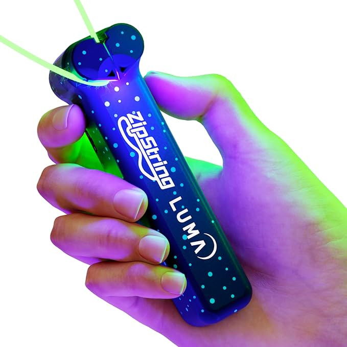 ZipString Luma - The Patented Glow-in-The-Dark Toy That Flies a Loop of String, Creates Endless S... | Amazon (US)