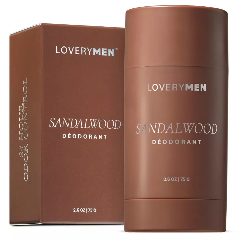 Lovery Men's Sandalwood Deodorant Stick - 2.6oz Anti-Perspirant | Belk