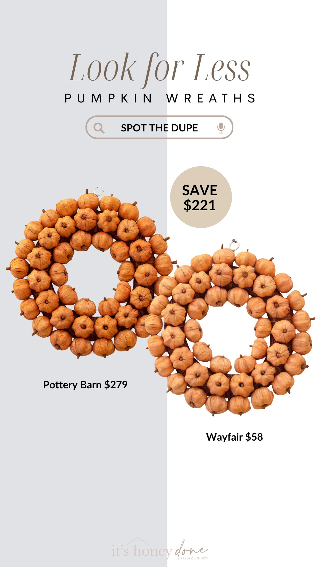 WAYFAIR’S LABOR DAY SALE is SO good for seasonal decor right now 👀🍂🎄 Up to 70% OFF on cozy fall finds, Halloween decor + even those Christmas pieces that always seem to sell out early!

I rounded up some of my favorite Wayfair seasonal finds — think pumpkin wreaths, cute pumpkin glassware, terracotta pumpkins, elevated holiday decor + Pottery Barn–look Christmas pieces for less.

If you’re decorating for fall now OR slowly grabbing Christmas decor before the good stuff disappears, this is the sale to shop. 🙌🏼

Shop all of my Wayfair Labor Day Sale finds linked here!

#Wayfair #WayfairFinds #WayfairSale #WayfairLaborDaySale #LaborDaySale #FallDecor #FallHomeDecor #HalloweenDecor #PumpkinDecor #CozyHome #SeasonalDecor #ChristmasDecor #HolidayDecor #ChristmasHomeDecor #HomeDecorFinds #LTKHome