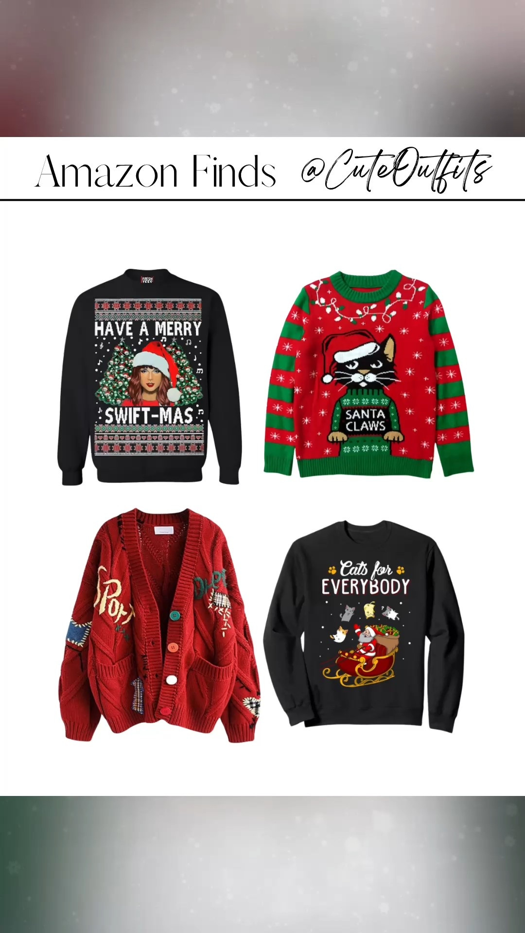 Amazon Christmas Sweater 
Amazon Holiday Party Look
Amazon Holiday Looks

amazon red tops amazon Christmas tops amazon christmas dress amazon womens christmas dress women womens amazon christmas outfit amazon christmas party outfit amazon christmas photo outfit christmas family photo outfits christmas card outfit amazon christmas gifts 2025 for her amazon christmas party dress amazon holiday party dress amazon holiday dress amazon holiday cocktail dress amazon holiday party outfit winter cocktail dress formal holiday outfits holiday family photo outfits holiday photos holiday photo outfits amazon thanksgiving dress amazon sexy holiday dress amazon fall photos fall pictures fall maxi dress best amazon dresses amazon cocktail dress amazon dresses amazon fall dress amazon short dresses amazon beach dresses amazon vacation dresses amazon resort dresses amazon dress wedding amazon dress fall amazon winter outfits women amazon dress casual fall amazon dress amazon date night outfits amazon fashion fall amazon fashion finds clothes amazon fashion finds amazon floral dress amazon going out outfit amazon going out outfits amazon midi dress amazon mini dress amazon maxi dress amazon night outfit amazon fall outfit amazon fall outfits amazon dress wedding guest amazon wedding guest dress amazon wedding guest dresses amazon fall wedding guest dress fall amazon fall wedding guest dresses fall amazon winter wedding guest dress winter  amazon wedding guest outfit amazon dresses to wear to wedding amazon dresses for wedding guest amazon fall dresses 2025 amazon amazon pink dress amazon blue dress amazon green dress amazon orange dress amazon floral dress amazon blue wedding guest dress red wedding guest dress green wedding guest dress wedding guest baby shower guest outfits baby shower dress baby shower outfit baby shower guest dress dresses for church dress church outfits dresses womens spring dresses summer maxi dress with sleeves long sleeve maxi dress fall italyelegant dresses

#LTKSaleAlert #LTKHoliday #LTKFindsUnder50 #LTKWedding #LTKGiftGuide #LTKTravel #LTKFindsUnder100 #LTKSeasonal