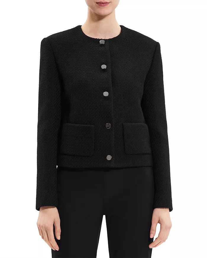 Tweed Cropped Jacket | Bloomingdale's (US)