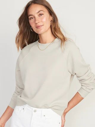 Vintage Long-Sleeve Sweatshirt for Women | Old Navy (US)