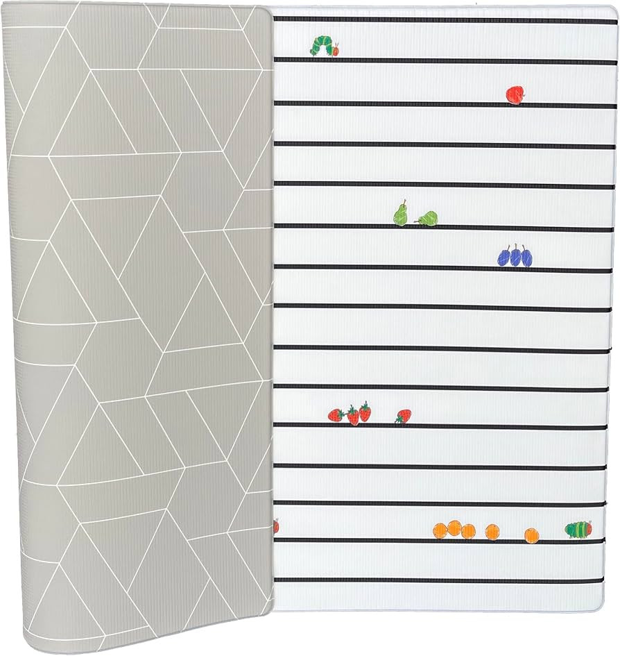LITTLE Bot x World of Eric Carle Baby Play mat, The Very Hungary Caterpillar Ofie mat (Caterpilla... | Amazon (US)