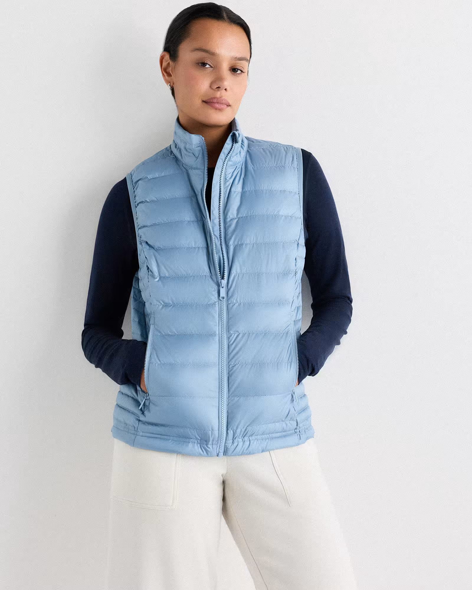 Lightweight Down Packable Puffer Vest | Quince