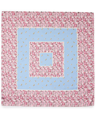 Ditsy Floral Border Scarf | Macy's