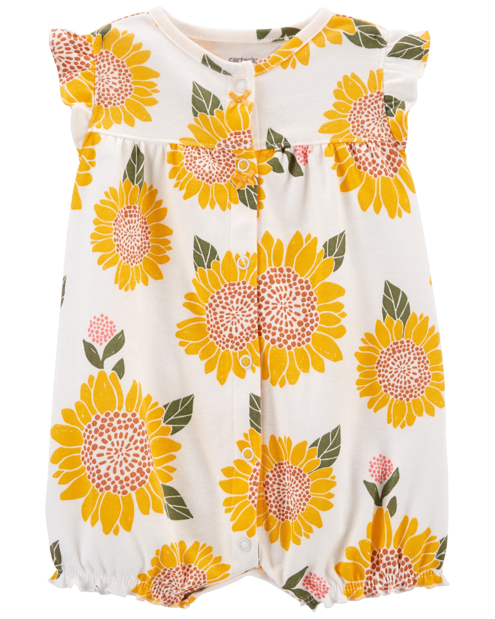 Sunflower Snap-Up Romper | Carter's