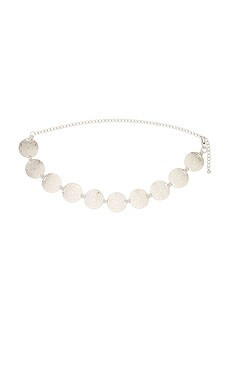 8 Other Reasons Moxie Disc Chain Belt in Silver from Revolve.com | Revolve Clothing (Global)