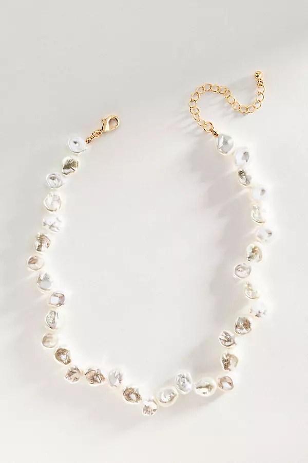 Molten Pearl Necklace | Anthropologie (US)