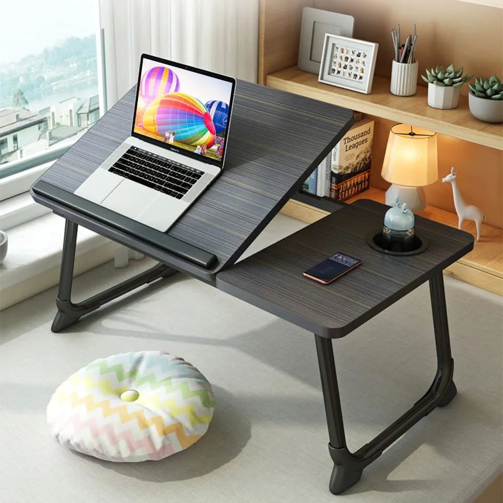 Laptop Desk for Bed,Asltoy Laptop Bed Tray Table,Foldable Lap Desk Stand Notebook Desk Adjustable... | Amazon (US)