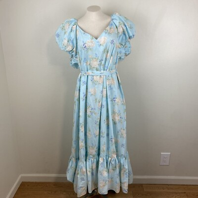 LoveShackFancy x Target Estelle Puff Sleeve Maxi Dress Love Shack Fancy Size 20W | eBay US