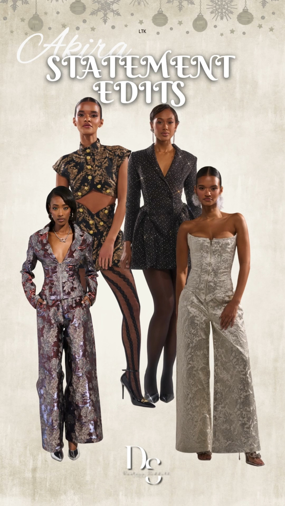 Bold statement pieces by Akira—made to stand out.

#LTKgrwm #LTKootd #LTKHoliday