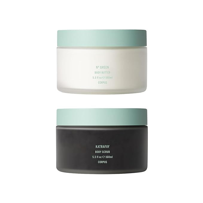 Corpus - Nº Green Body Butter + Katrafay Body Scrub BUNDLE | Vegan, Cruelty-Free, Non-Toxic, Mad... | Amazon (US)
