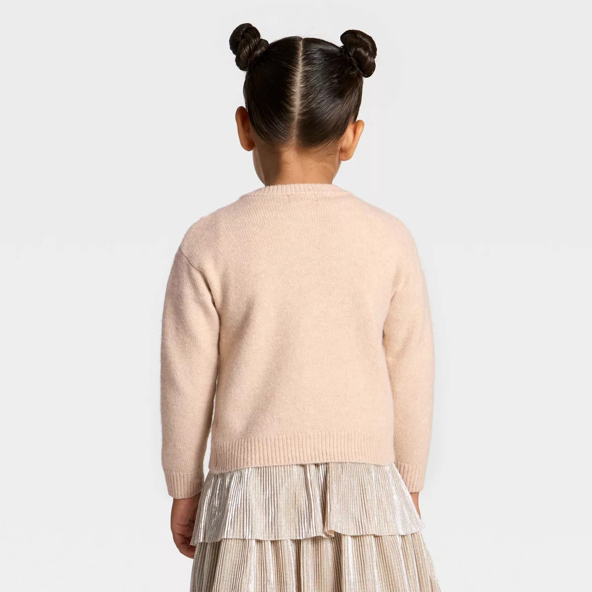 Toddler Girls' Crewneck Cardigan - Cat & Jack™ | Target