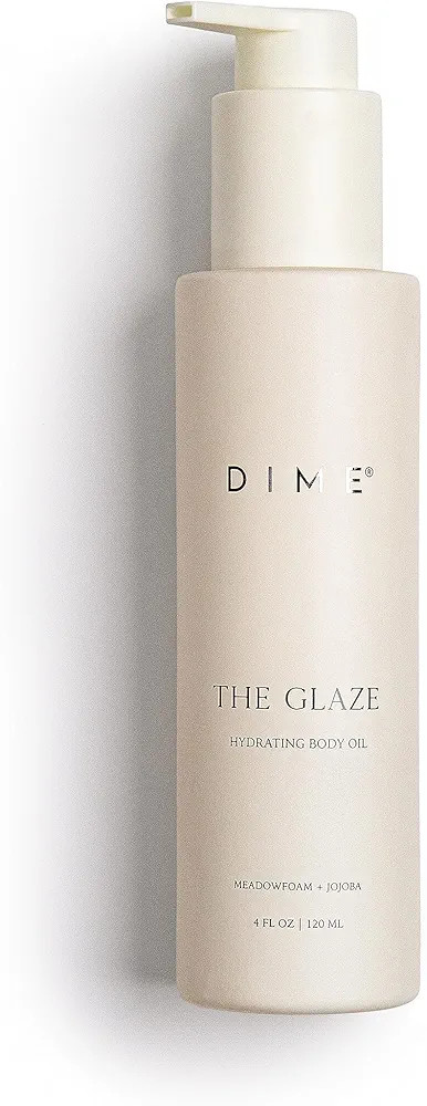 DIME Beauty Glaze Body Oil, Hydrating, Non-Greasy Massage Oil, Argan and Jojoba Oil for Skin, Bat... | Amazon (US)