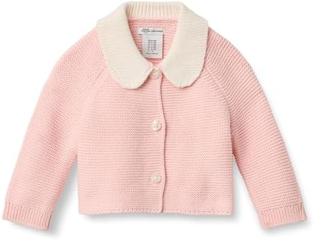 Amazon Essentials x Sofia Grainge Unisex Toddlers and Babies' Peter Pan Collar Sweater Jacket | Amazon (US)