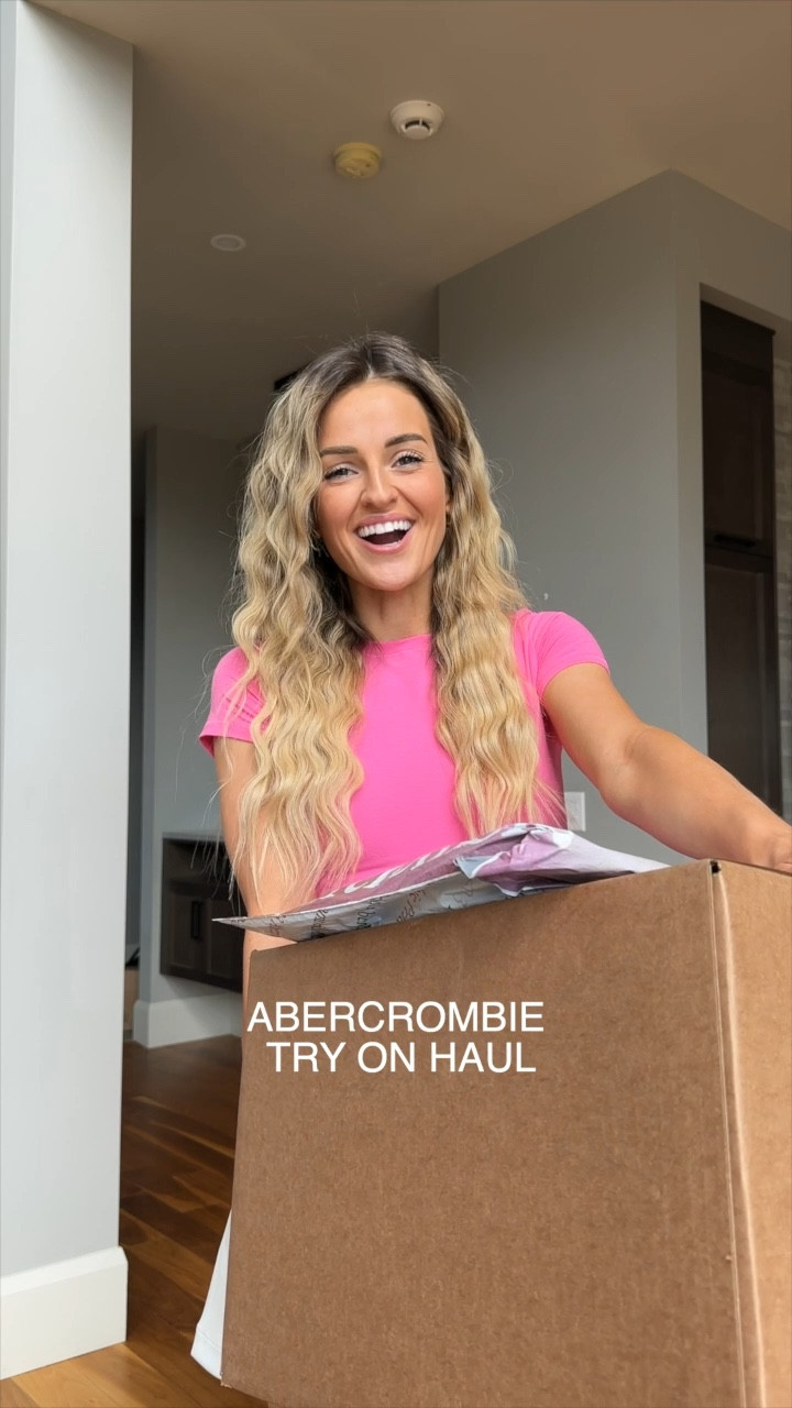 We’ve got a big Abercrombie try on haul!! 💞

My sizing for reference! 
Both sweaters and oversized tee - M
Jeans - 25 Long
Linen pants -  S Long (would size down)
Sweat shorts - S
Long sleeve bodysuit - S 
Cropped black tee - XS

The oversized tee was out of stock in the same design, but I linked others! ✨

#LTKxNSale #LTKsalealert #LTKSeasonal