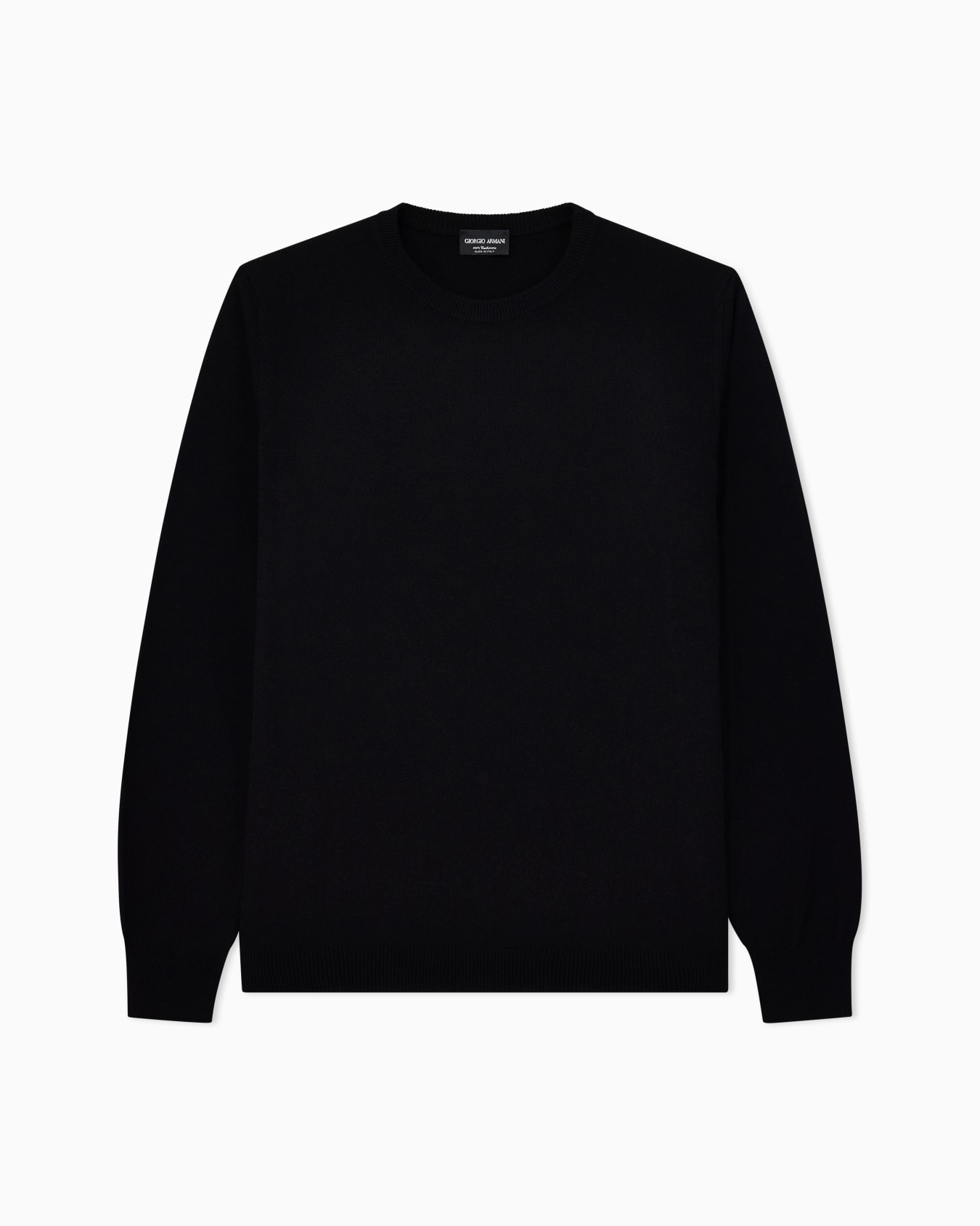 Cashmere crew-neck jumper | Armani US
