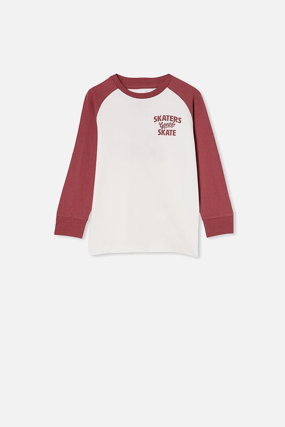 Tom Long Sleeve Raglan Tee | Cotton On (ANZ)