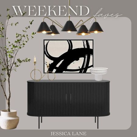 My favorite furniture and home decor finds of the weekend. Modern home inspiration, credenza, sideboard, neutral decor, modern lighting, modern art, home accents, artificial citrus tree

#LTKStyleTip #LTKHome #LTKSeasonal